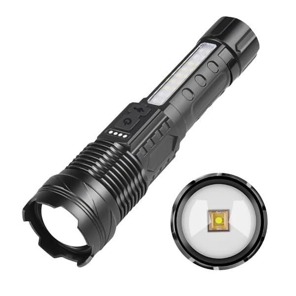 Ficklampa Belysning Utomhus Stark Ficklampa（A）