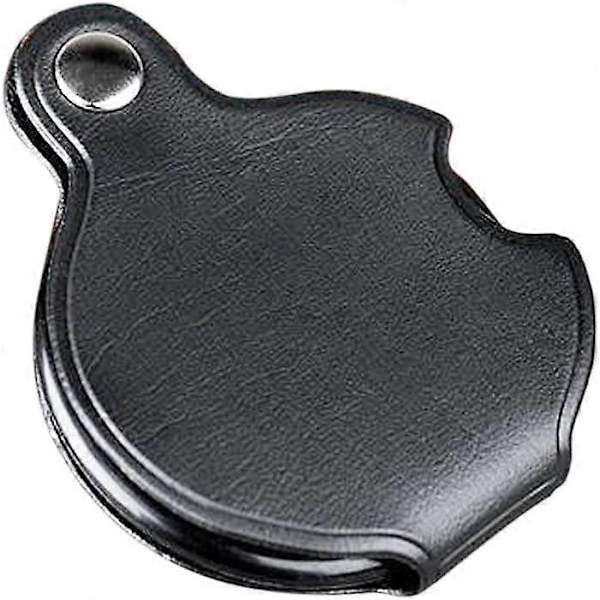 Mini Vikbar Fickförstoringsglas med 10X Lupp 60mm Diameter Förstoringslins för Att Läsa Tidning, Bok, Tidskrift, Vetenskapsklass, Hobby, Smycken, Inspektion