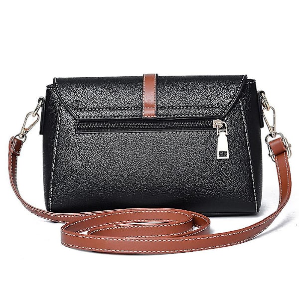 Blød PU læder dame crossbody skuldertaske（A）