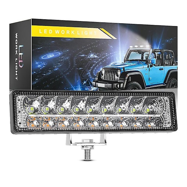 En-linjers arbeidslys Billamper Billamp LED-arbeidslys Billamp Off-road-lys Kjøretøylys Billampelykt Billamp LED-lys Billelektron