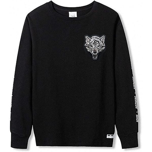 Dww-Tactical brølende ulvehode brodert patch, dyr brodert merke, borrelås