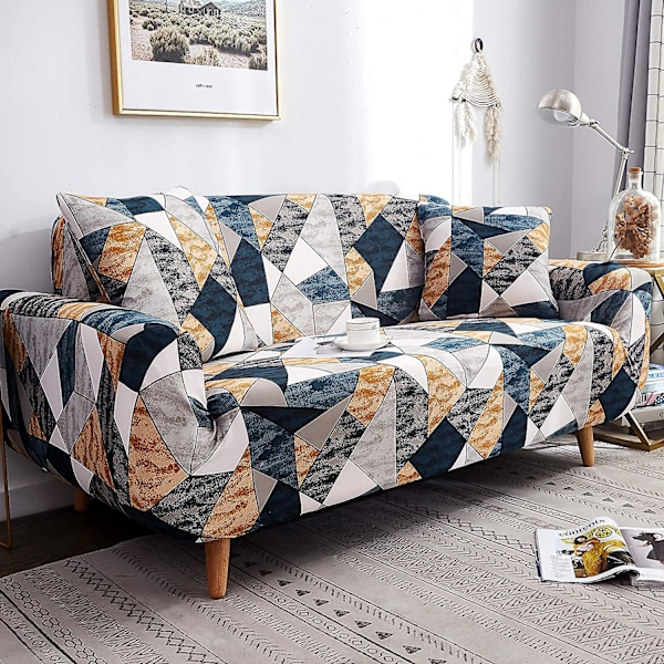 Sofaovertræk 2 Personers Sofaovertræk Print Sofaovertræk