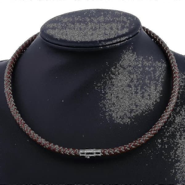 Halsband för män, flätad repkedja A
