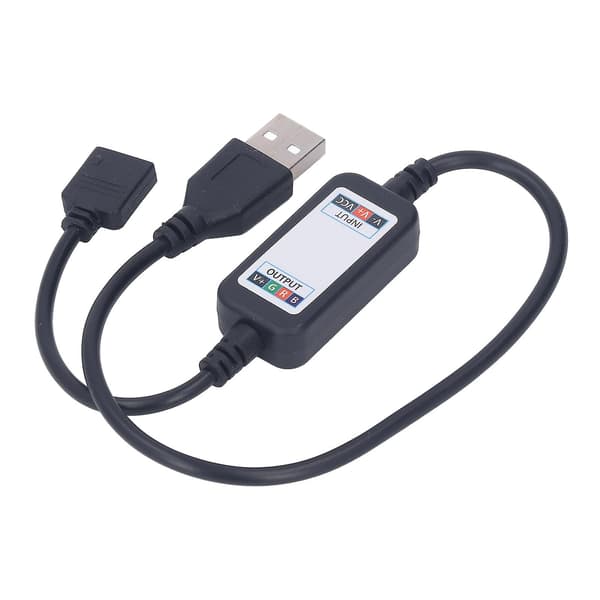 2024USB RGB LED-strimmel lysdæmper RGB LED-strimmel lys Smart Phone trådløs controller 4.5V til 26V