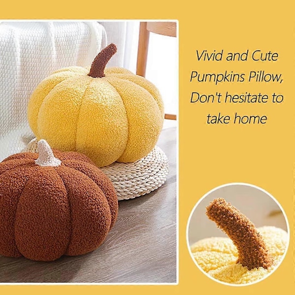 Plush Plyschkuddar Pumpaformade, Hem Sovrum Soffa Dekoration Kontors Soffa Accent Kudde för Stol Ländrygg Vardagsrum Liten-7.87 tum
