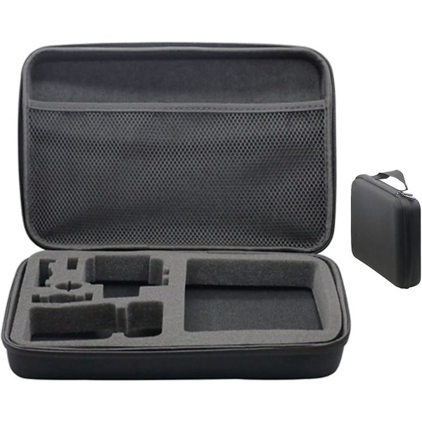 Gopro bärbar väska, förvaringsväska kompatibel med Hero 10 9 8 7 6 5 4 3 2, actionkamera bärbart case (stort)