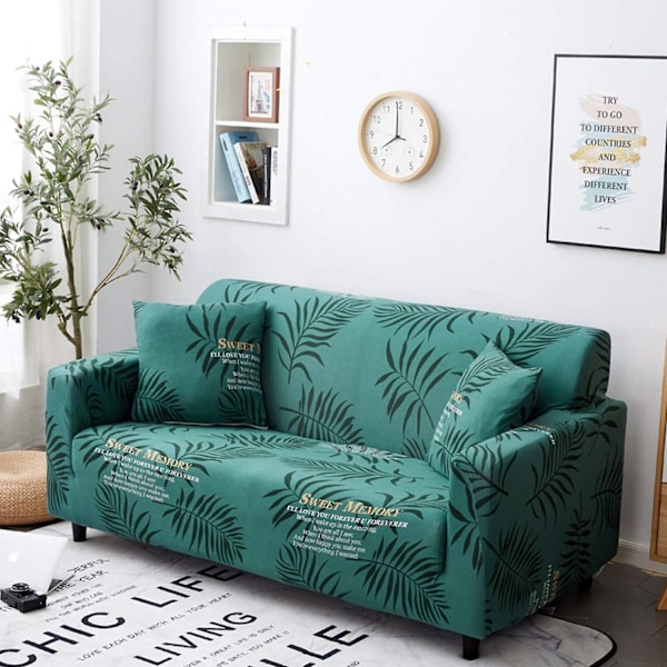 Sofföverdrag 1-sits sofföverdrag elastiskt mjukt tyg 3-sits