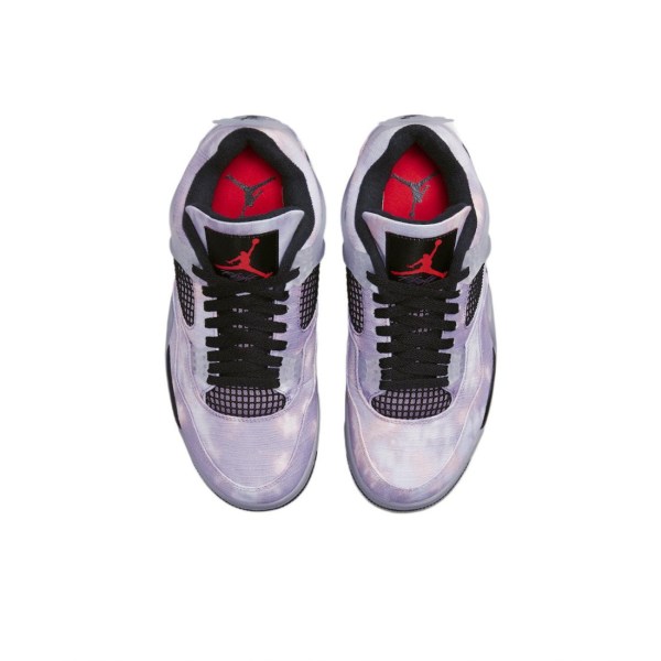 Air Jordans 4 Retro Amethyst Wave för män och kvinnor Original AJ4 Sneakers 39