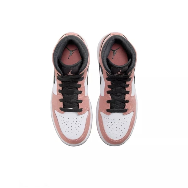 Air Jordans 1 Mid Pink Quartz Dam AJ1 36.5