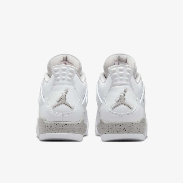 Air Jordan 4 Retro Tech White för Män och Kvinnor Original AJ4 Sneakers 42.5