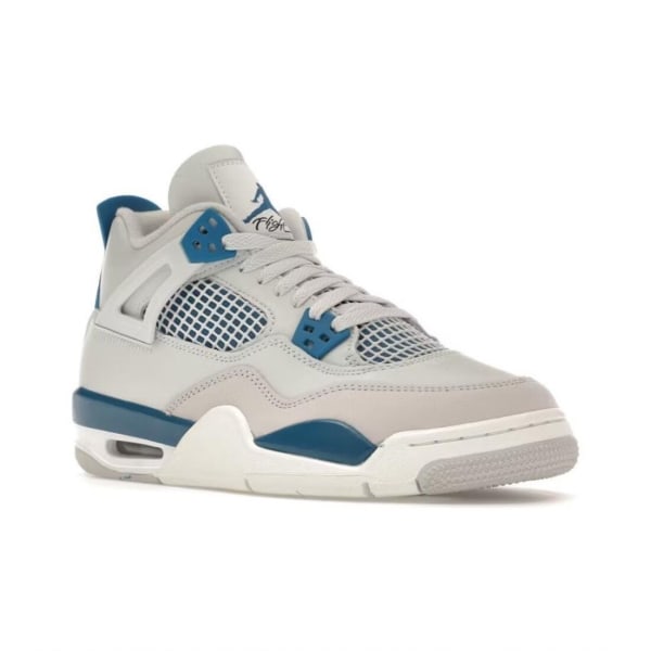 Air Jordan 4 Retro Military Blue för män och kvinnor Original AJ4 Sneakers 42