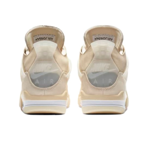 Air Jordans 4 X Off White för män och kvinnor Original AJ4 Sneakers 37.5