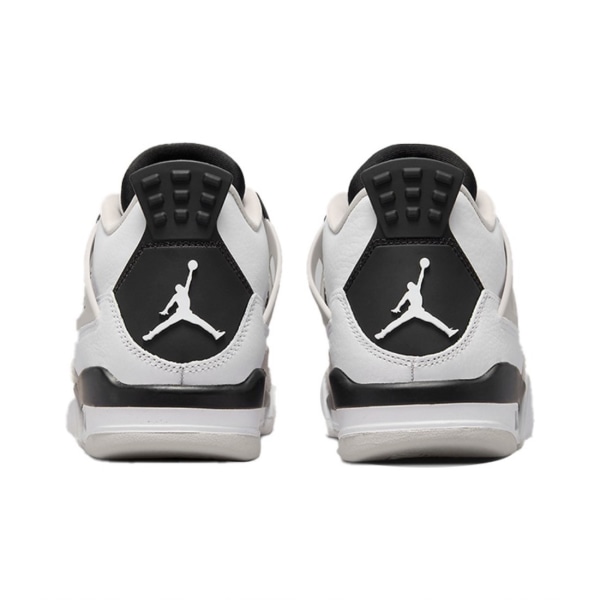 Air Jordans 4 Retro Military Black för män och kvinnor Original AJ4 Sneakers 42