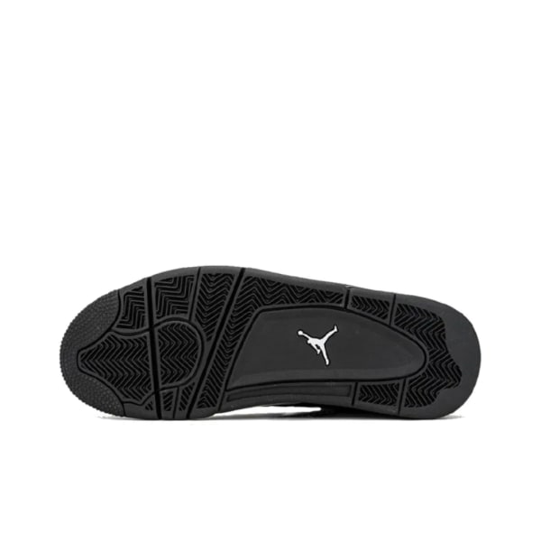 Air Jordans 4 Retro Black Cat för män och kvinnor AJ4 36