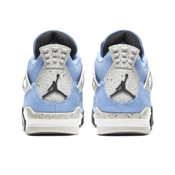 Air Jordans 4 Retro University Blue för män och kvinnor AJ4 37.5