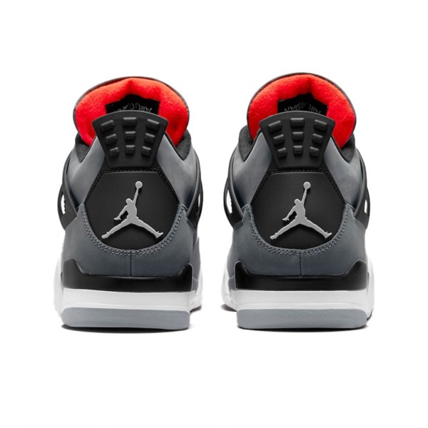 Air Jordans 4 Retro Infraröd för män och kvinnor Original AJ4 Sneakers 40