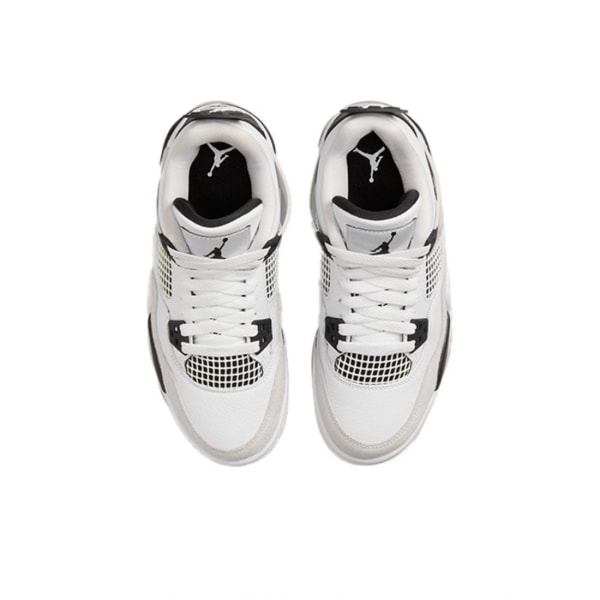 Air Jordans 4 Retro Military Black för män och kvinnor Original AJ4 Sneakers 42.5