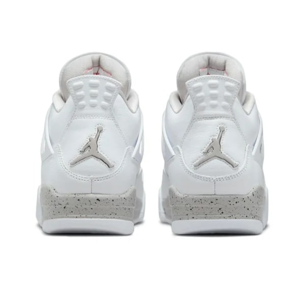 Air Jordans 4 Retro Tech White för män och kvinnor AJ4 39