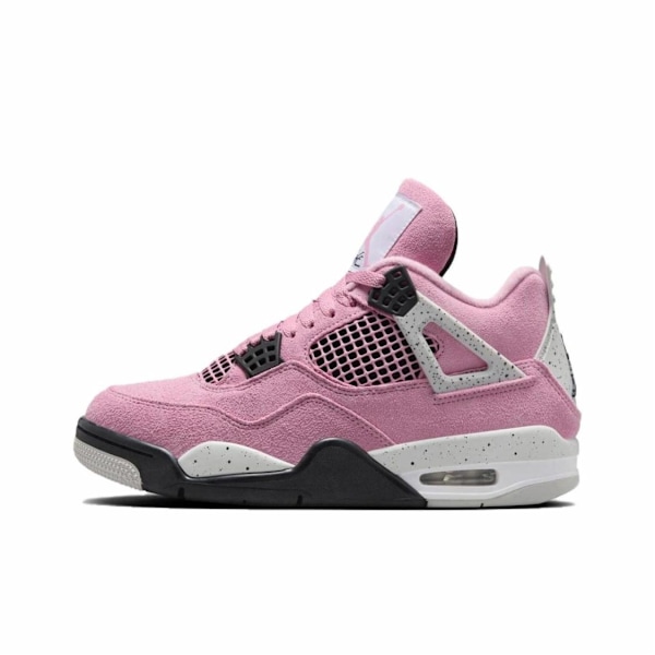 Air Jordan 4 Retro Orchid för män och kvinnor Original AJ4 Sneakers 43