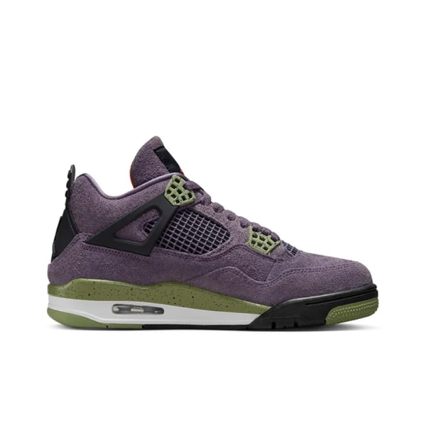 Air Jordan 4 Retro Canyon Purple för Män och Kvinnor AJ4 38