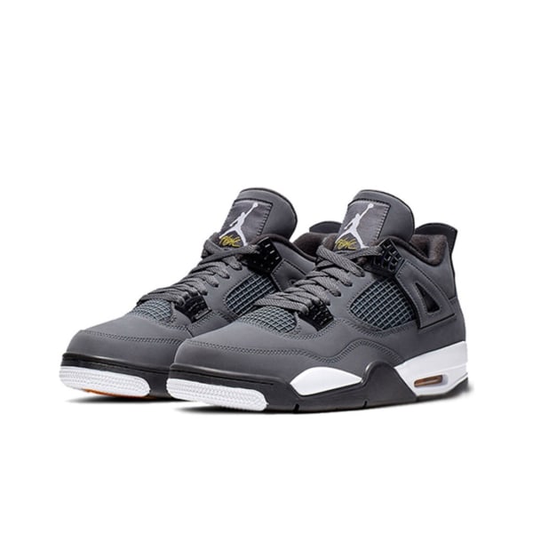 Air Jordans 4 Retro Cool Grey för män och kvinnor Original AJ4 Sneakers 45