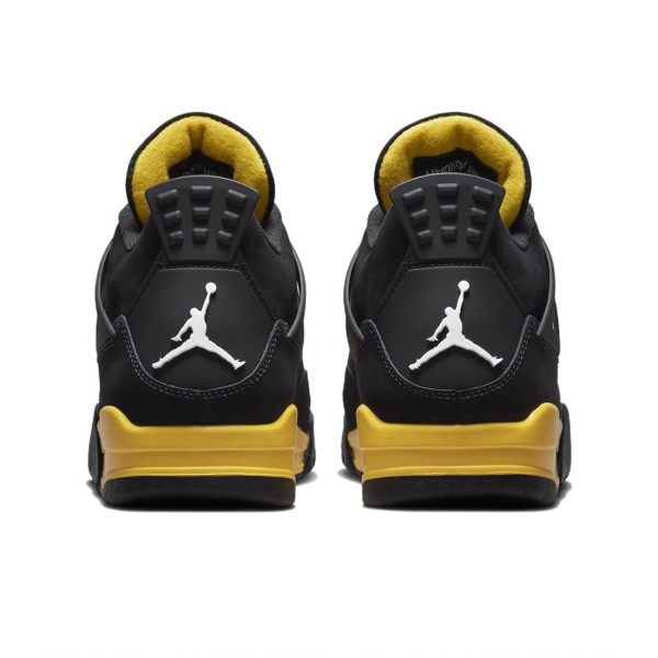 Air Jordans 4 Retro Thunder 2023 för män och kvinnor Original AJ4 Sneakers 36