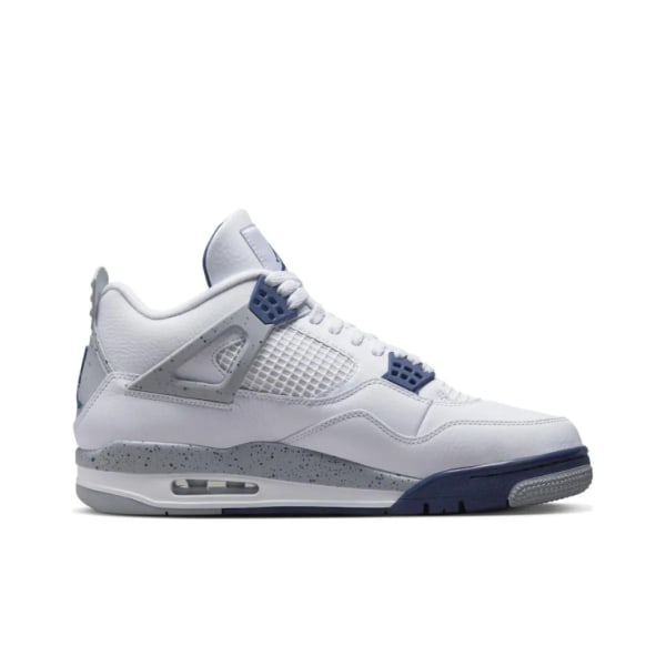 Air Jordan 4 Retro Midnight Navy för Män och Kvinnor AJ4 38.5