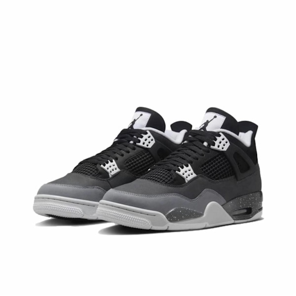 Air Jordans 4 Retro Fear för män och kvinnor Original AJ4 Sneakers 38.5
