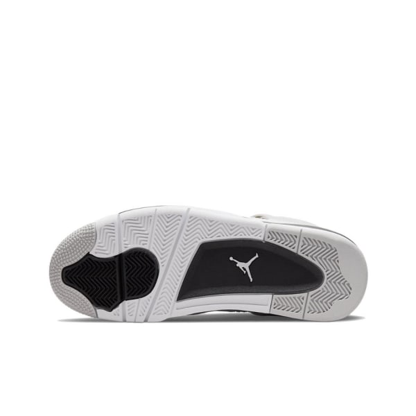 Air Jordans 4 Retro Military Black för män och kvinnor Original AJ4 Sneakers 36