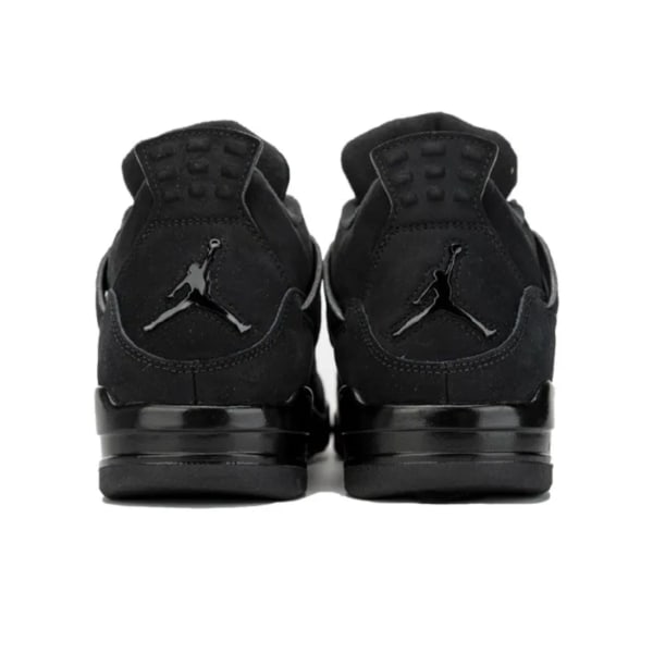 Air Jordan 4 Retro Black Cat för Män och Kvinnor AJ4 42