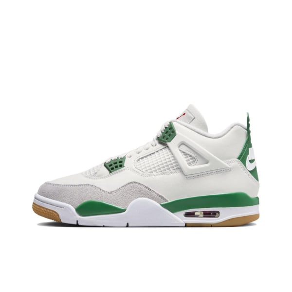 Air Jordans 4 X SB Retro Pine Green för män och kvinnor Original AJ4 Sneakers 42