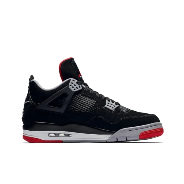 Air Jordans 4 Retro Bred för män och kvinnor AJ4 40