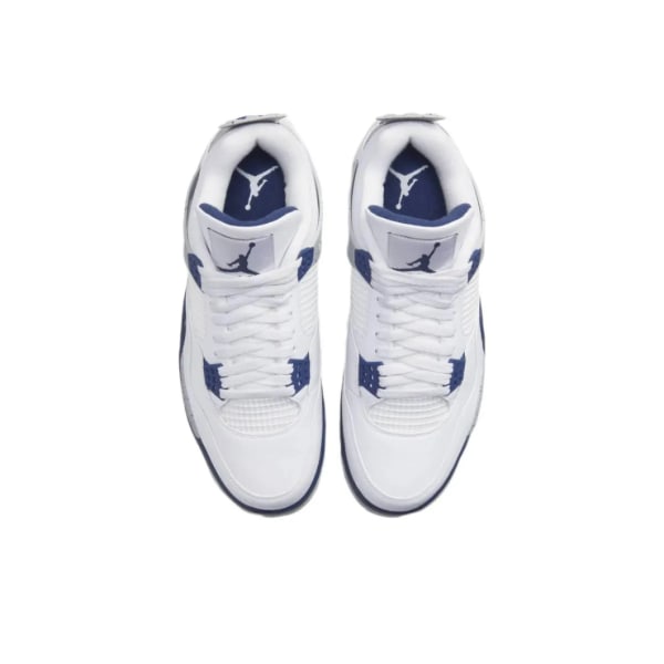 Air Jordan 4 Retro Midnight Navy för Män och Kvinnor AJ4 42.5