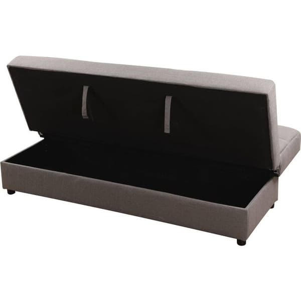 Clic-Clac Sofa "Enzo" - 186 x 80 x 87 cm - 3 pladser - Grå Grå