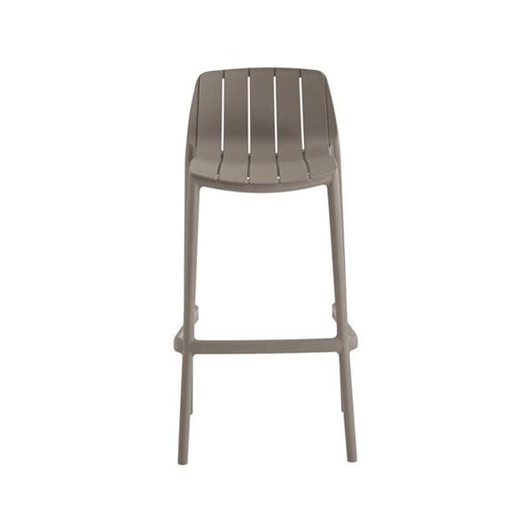 Sæt med 2 stabelbare havestole "Vaena" - Taupe