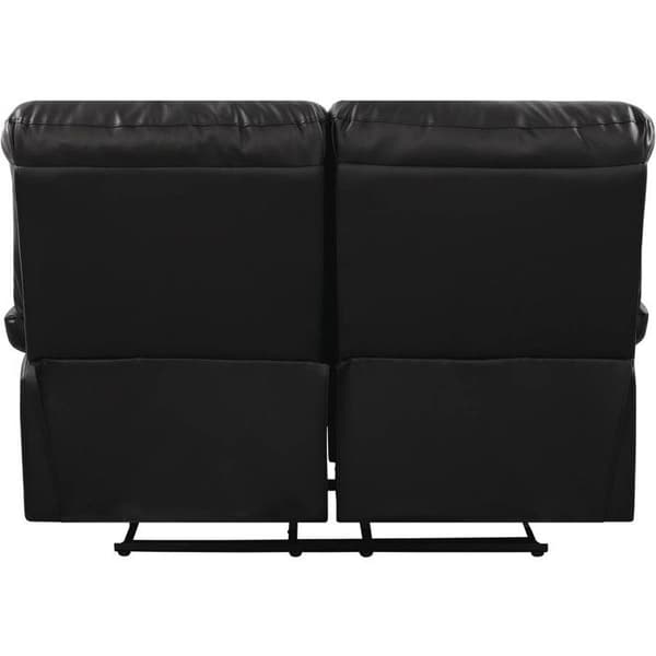 Relax sofa "Lincoln" - 147 x 89 x 103 cm - 2 pladser - Sort svart