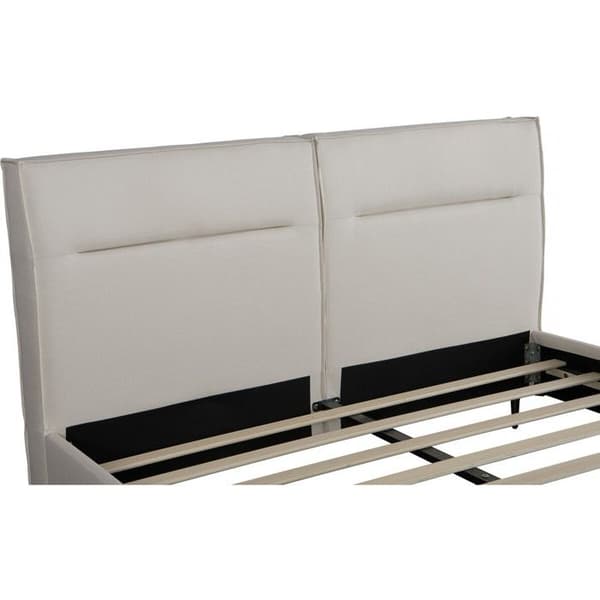 Design-kangasparivuode "Moritz" - 140 x 190 cm - Beige beige