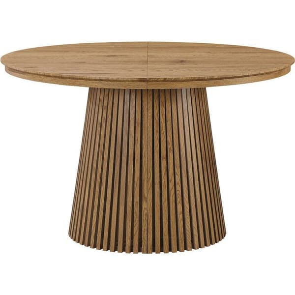 Udtrækkelig spisebord i træ "Sylva" - 120/200 cm - 4 til 8 pladser - Brun kastanj