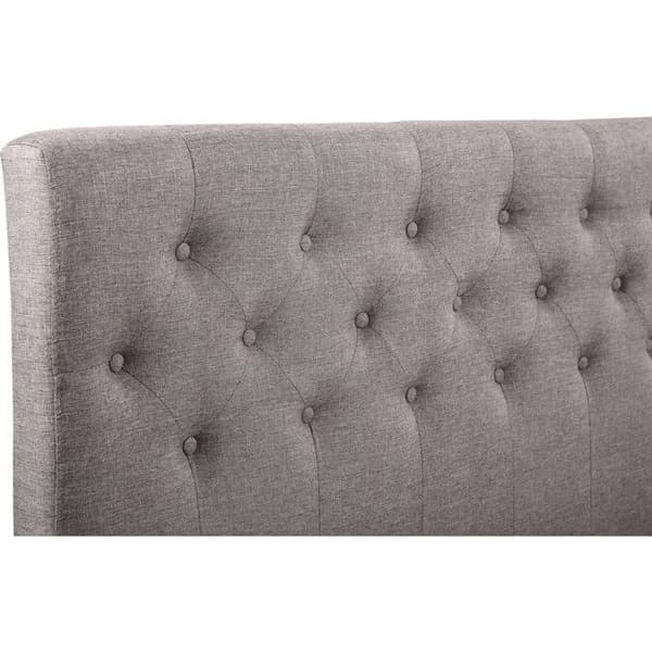 Lit "Emmy" - 160 x 200 cm - Taupe Mol