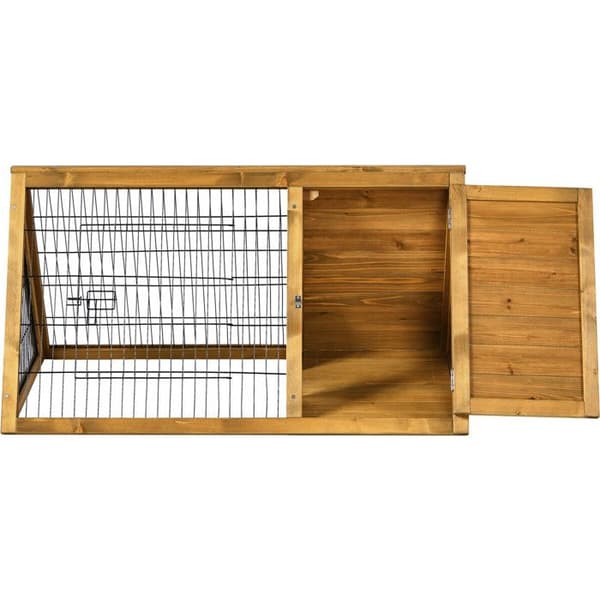 Hønsehus "Biscotte" - 100 x 62 x 52 cm - Brun