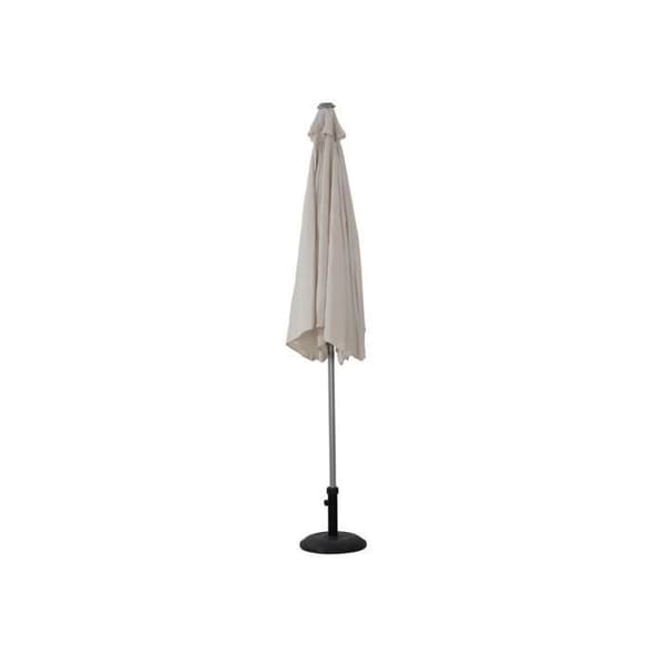 Haveparasol lige Alu "Sol" - Rund - Ø 3m - Ecru Ecru