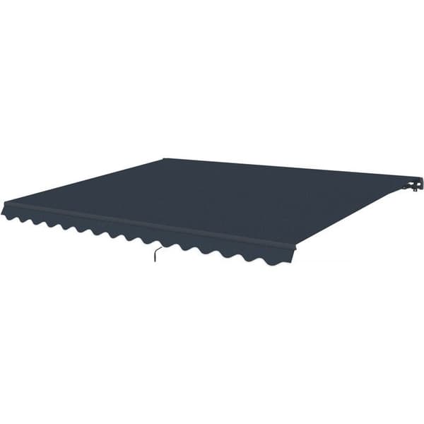 Aluminiumsmarkise "Ombra 4" - 395 x 300 cm - Grå