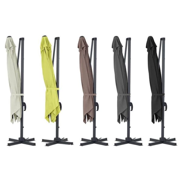 Ude parasol "Sun 3" - 3 x 3 m - Ecru Ecru