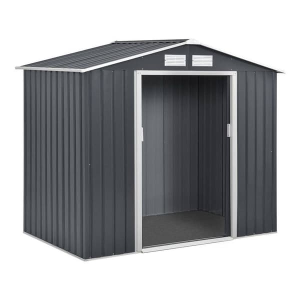 Metal havehus "Vegas" - 2,7 m² - Grå Grå