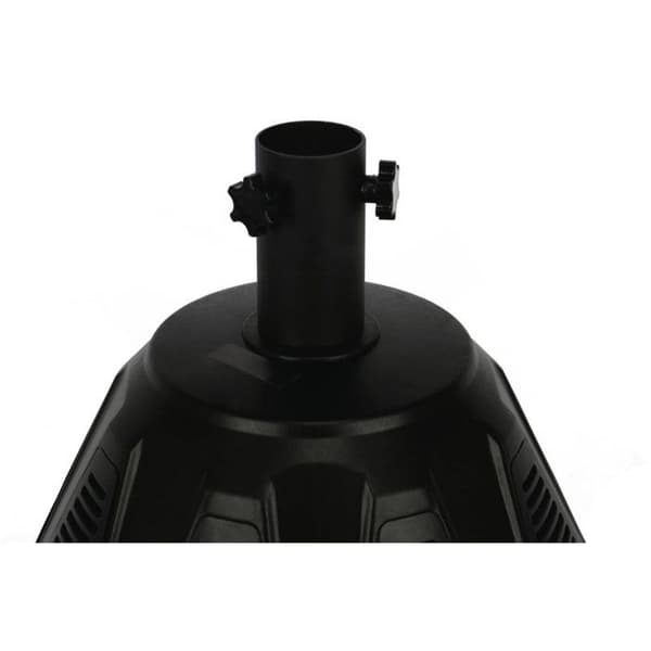 Parasolfod "Colas" 1500W - Sort Svart