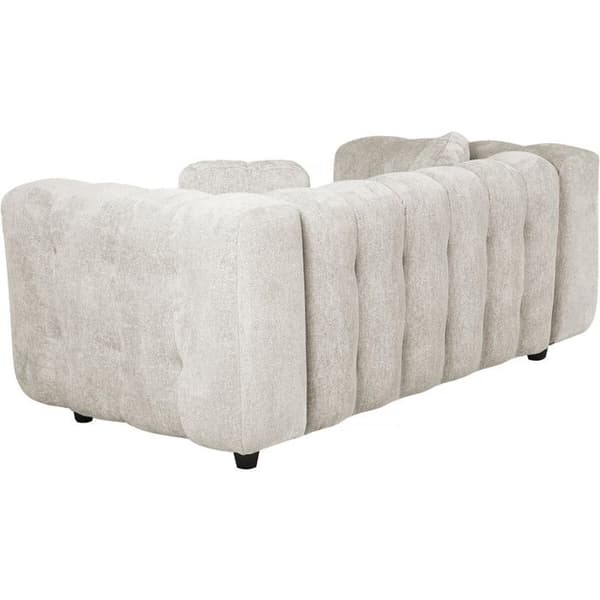 Rät soffa i chenilletyg "Vendome" - 2 platser - Beige beige