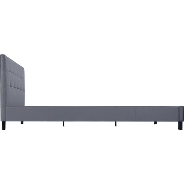 PVC-parivuode "Julia" - 140 x 190 cm - Harmaa Grå