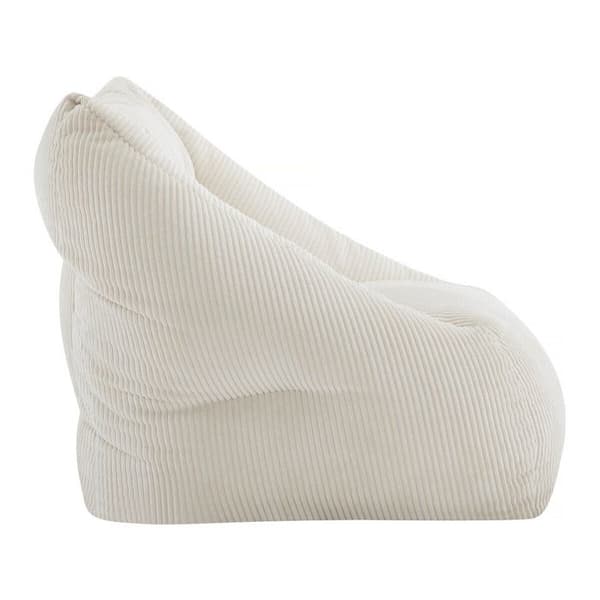 Samettinen pouf "Medellin" - Beige - 85 x 85 x 72 cm beige