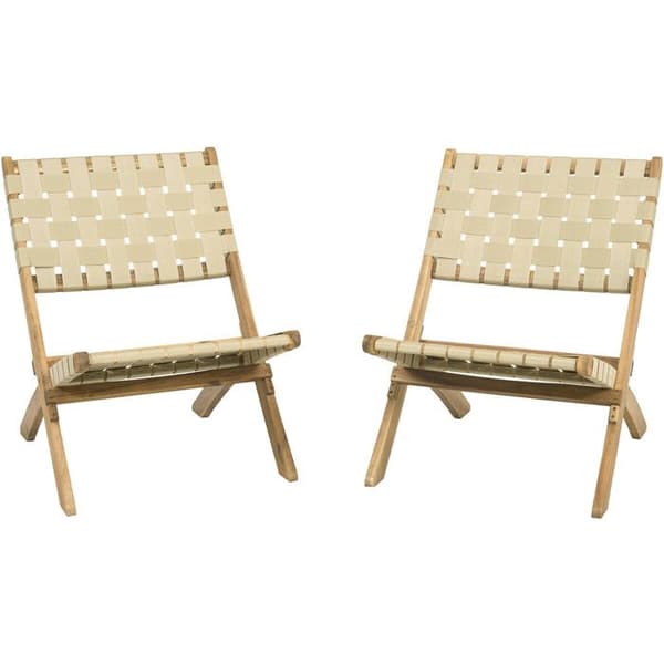 2 kpl puutarhatuoleja "Hanoi" - Beige beige