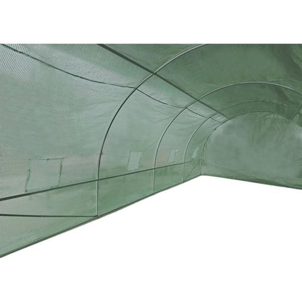 Have tunnel drivhus 6 x 3 m "Lys" - 18 m² - 140g - Grøn